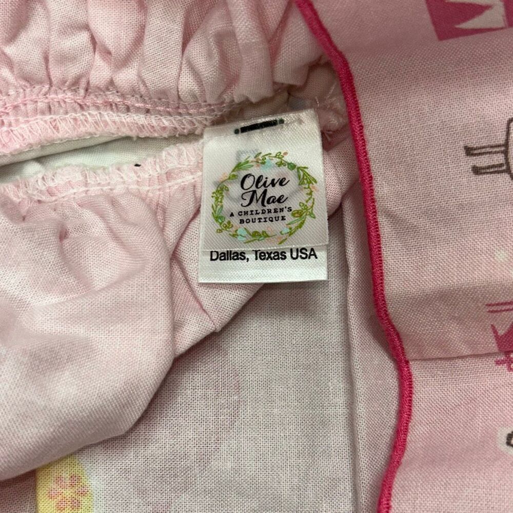 Olive Mae birthday animal parade dress sz 24m - Picture 4 of 6